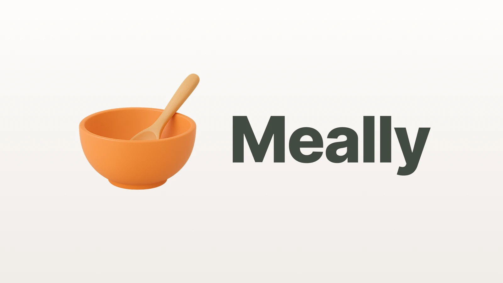Meally wordmark for light backgrounds.